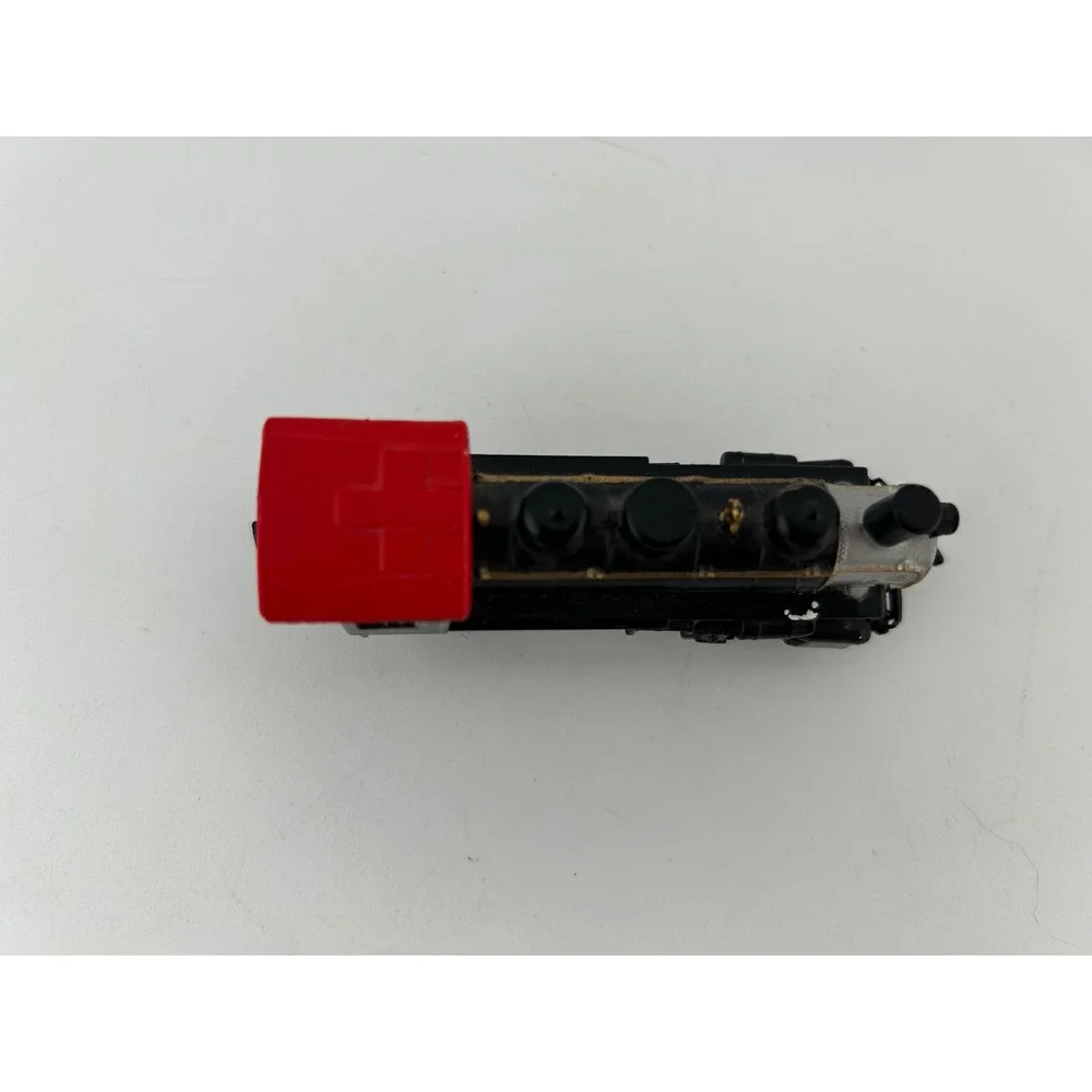 Maisto Model Train Engine‎ Black Red 98